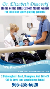 Brampton Dentists, Brampton Dental offices, Free Mouth Guards, Mouth Guard Coupons, Dental Specials,