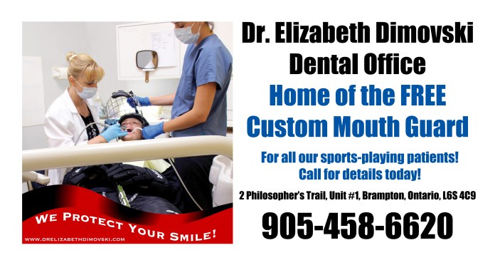 Mouth Guards, Brampton dentists, Hockey protection, lacross, Best mouth Guards,